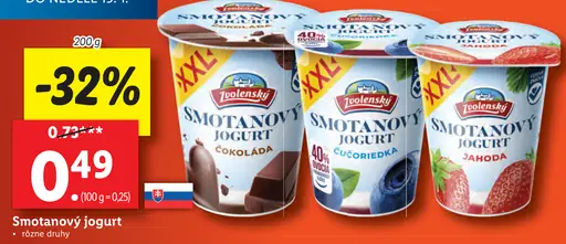 Smotanový jogurt