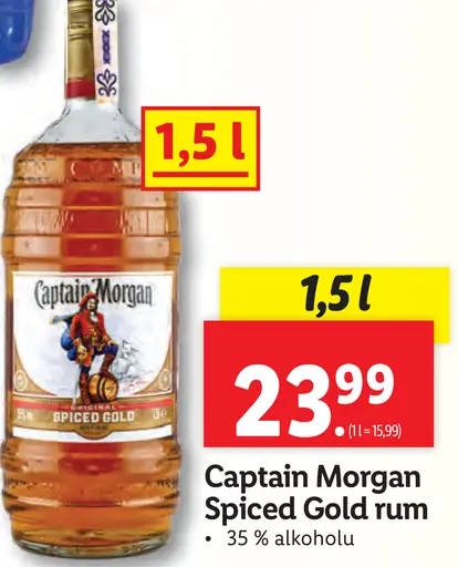 Captain Morgan Spiced Gold rum