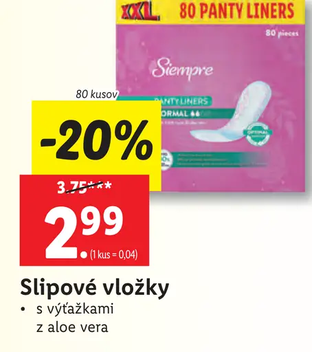 Slipové vložky