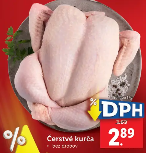 Čerstvé kurča