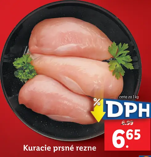 Kuracie prsné rezne