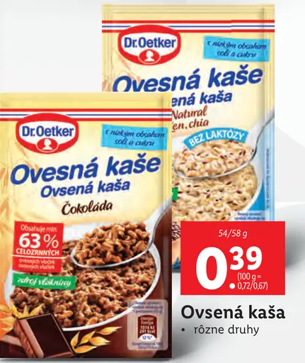 Ovesná kaša