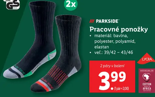 Pracovné ponožky