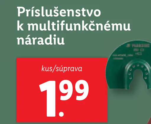 Príslušenstvo k multifunkčnému náradiu