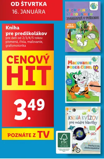 Kniha pre predškolákov