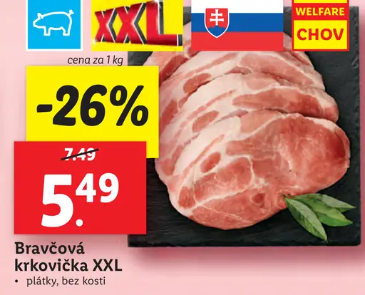 Bravčová krkovička XXL