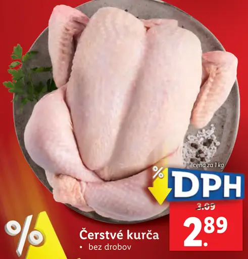 Čerstvé kurča