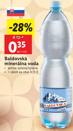 Baldovská minerálna voda