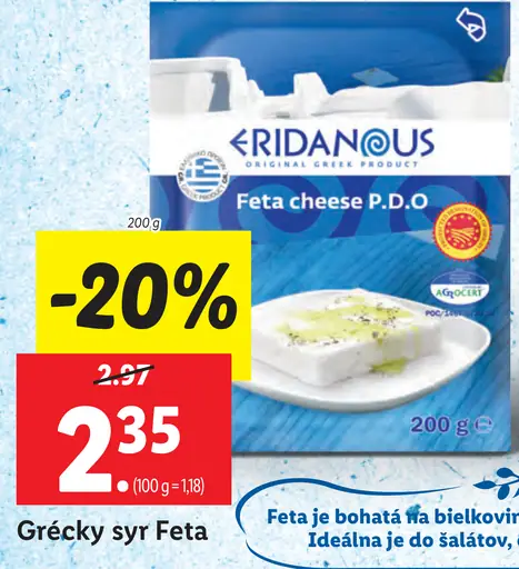 Grécky syr Feta