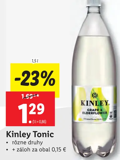 Kinley tonic