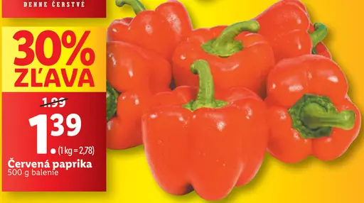 Červená paprika