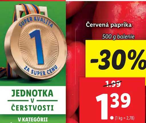 Červená paprika