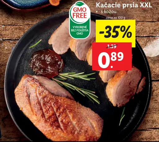 Kačacie prsia XXL