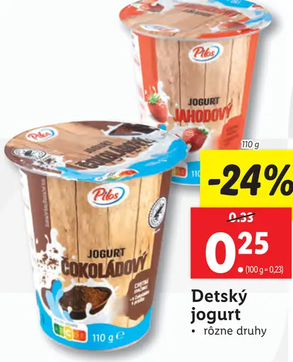 Detský jogurt