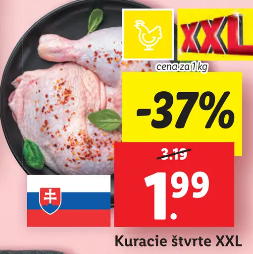 Kuracie štvrte XXL