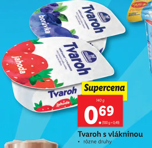 Tvaroh s vlákninou