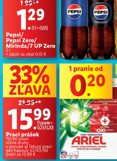 Pepsi/Pepsi Zero/Mirinda/7 UP Zero