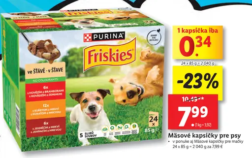 Friskies Kapsičky pre psy