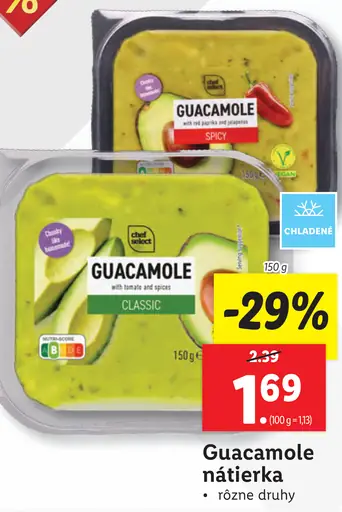 Guacamole nátierka