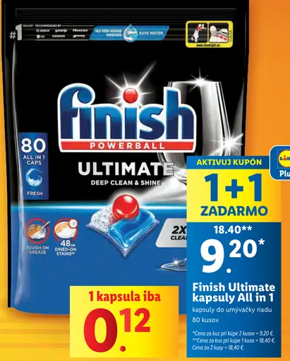 Finish Ultimate kapsuly All in 1