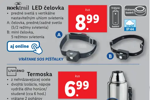 LED čelovka