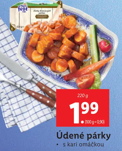 Alpen fest Údené párky