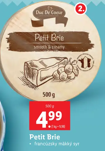 Duc De Coeur Petit Brie