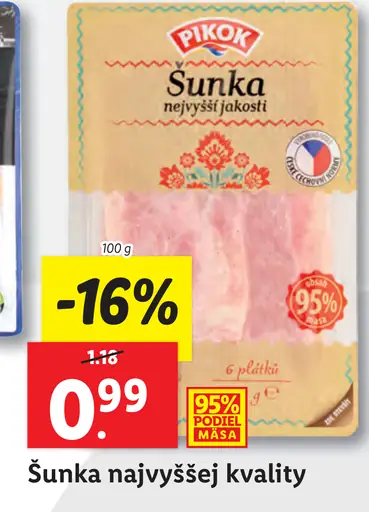 Šunka najvyššej kvality