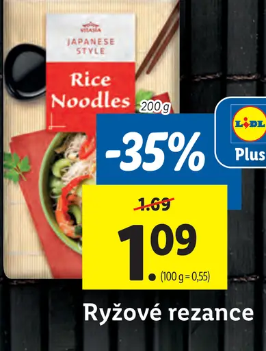 Vitasia Ryžové rezance