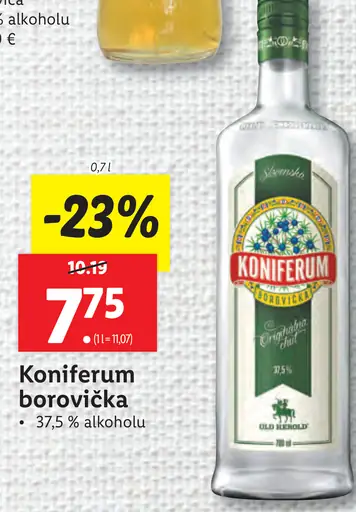 Koniferum borovička