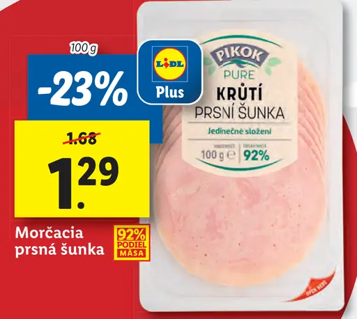 Pikok Morčacia prsná šunka