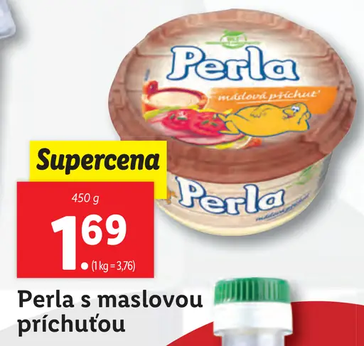 Perla s maslovou príchuťou