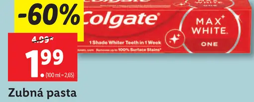 Colgate Zubná pasta Max White