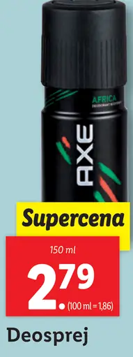 Axe deosprej