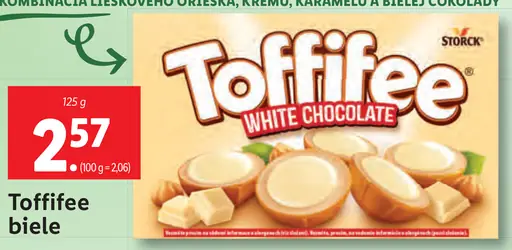 Storck Toffifee biele