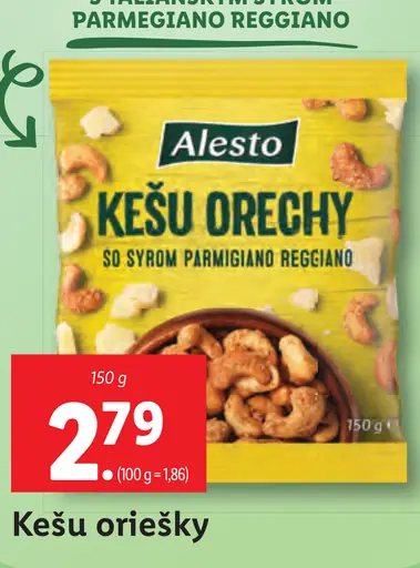 Alesto Kešu oriešky