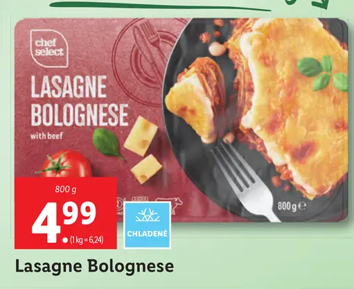 Chef Select lasagne Bolognese