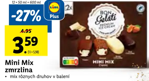 Bon Gelati Mini Mix zmrzlina