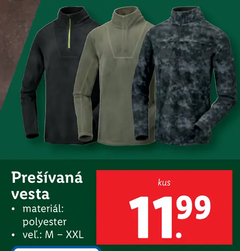 Prešívaná vesta