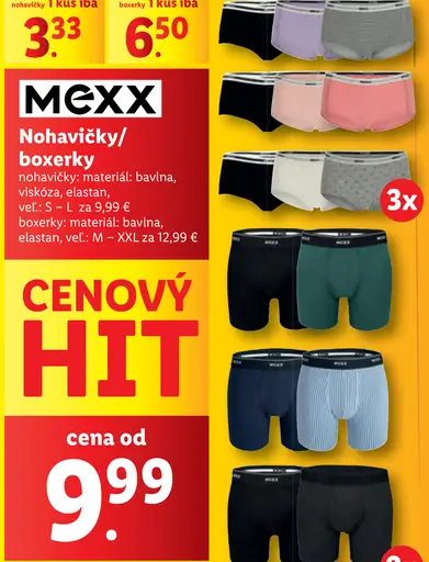 Mexx nohavičky/boxerky