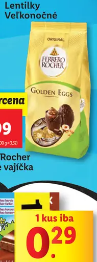 Ferrero Rocher Mliečne vajíčka