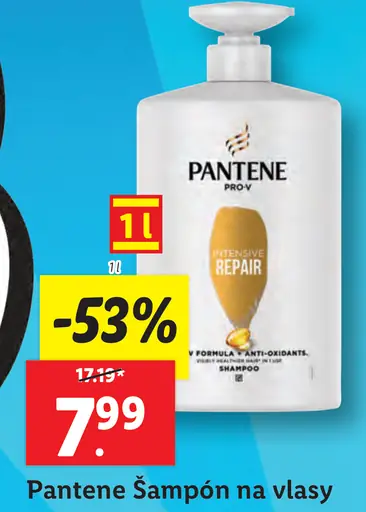 Pantene šampón na vlasy