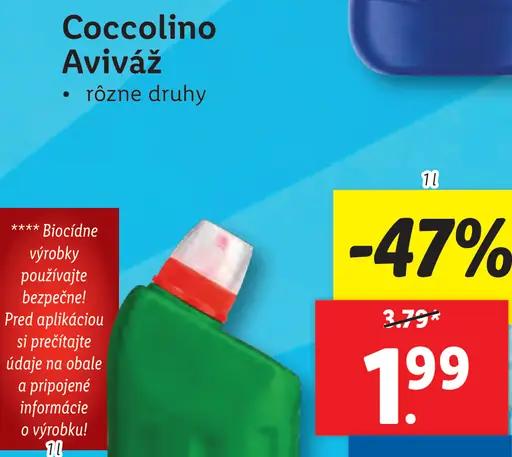 Coccolino aviváž