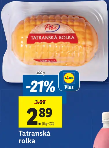 Pilos Tatranská rolka