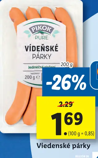 Pikok Viedenské párky