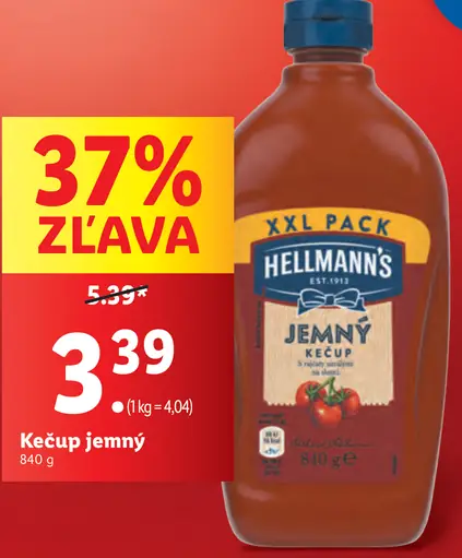 Hellmann's Kečup jemný