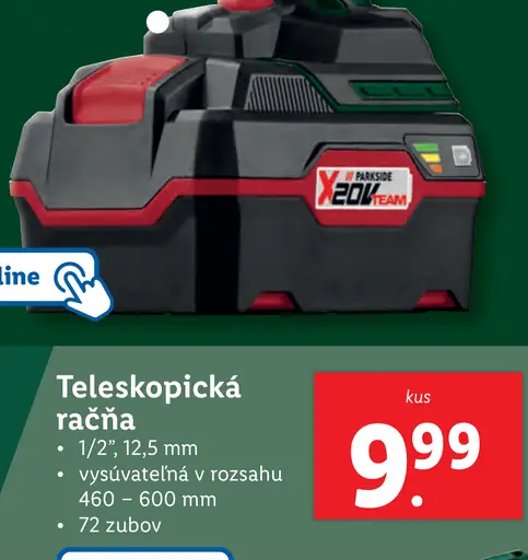 Ultimate Speed Teleskopická račňa