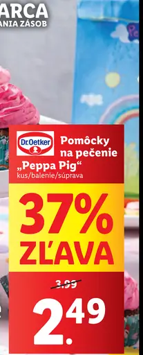 Dr. Oetker Pomôcky na pečenie Peppa Pig