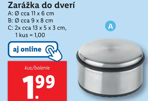 Zarážka do dverí