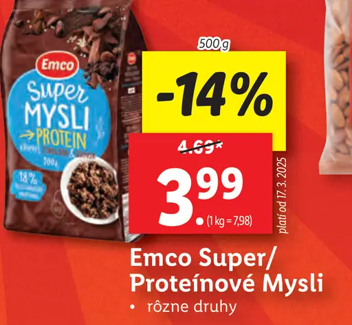 Emco Super / Proteinové Mysli